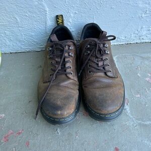 Dr. Martens Reeder Crazy Horse Leather Utility Shoes
